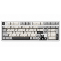 ATTACK SHARK X98 Tri-Mode Wireless Mechanical Keyboard StarLight White