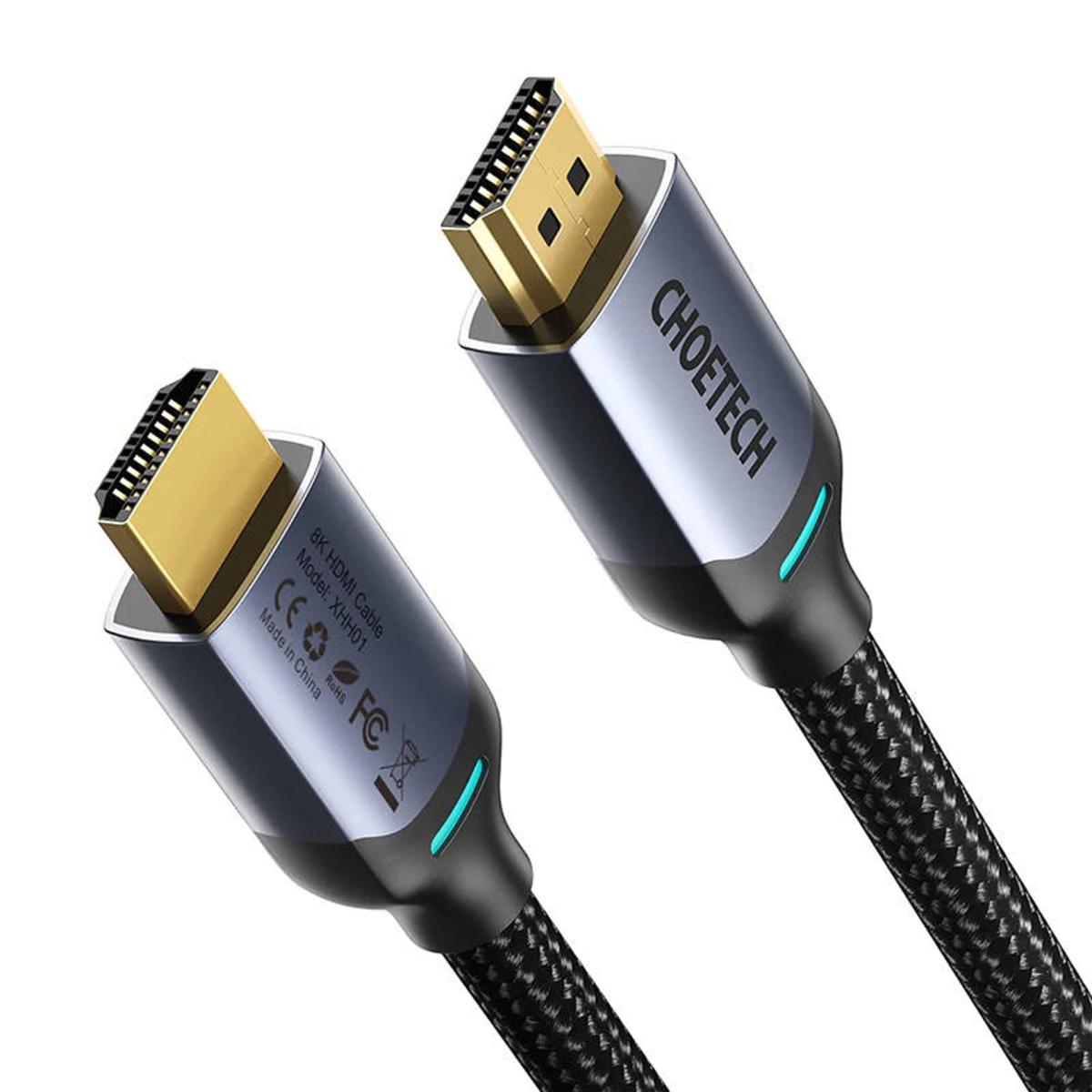 Choetech Xhh01 8k Hdmi To Hdmi Cable 2m Black