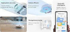 Xiaomi Robot Vacuum S10+, 4000Watts, White - BHR6368EU