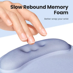UGREEN 25244 ERGONOMIC MOUSE PAD WITH WRIST REST MEMORY FOAM AND NON-SLIP - Gray