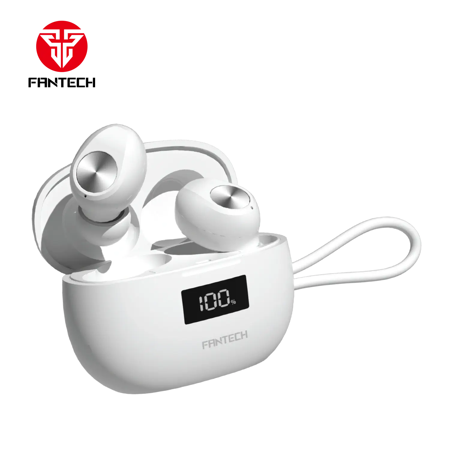Fantech Wave 14 Tw14 True Wireless Earbuds White Fantech Wave 14 Tw14 True Wireless Earbuds White