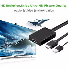 UGREEN 40238 HDMI TO DISPLAYPORT CONVERTER 4K2K 30HZ,1080P 120HZ