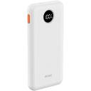 WiWU PN03 Essen Series 10000mAh Power Bank 22.5W – PD & QC 3.0 Fast Charging, LED Digital Display, White - 18 Months Warranty