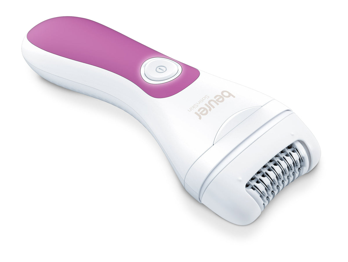 Beurer Epilator Wet & Dry, 42 Tweezers, White - HL 76