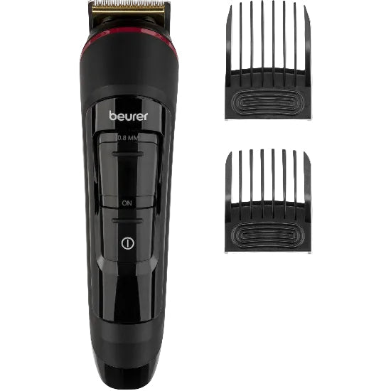 Beurer Beard Trimmer, 2Attachments For Trimming & Shaving Your Beard Battery, Black - MN4X