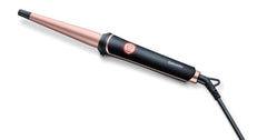 Beurer Curling Tongs Professional Curling, Wand 13-25 Mm with Conical Heating, Black - HT 53