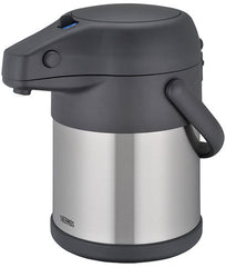 Thermos Stainless Steel Vacuum Pump Pot, 3Lit, Stainless Steel - TAH-3000SBK