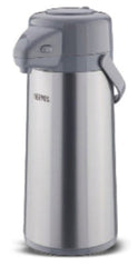Thermos Glass Vacuum Pump Pot with Push Button, 2.2Lit, Stainless Steel - TPP-2200