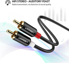 Ugreen 10517 2rca Male To 2rca Male Cable 1.5m