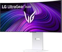 LG 34GX90SA-W 34-inch Ultragear WQHD 2K OLED Curved Gaming Monitor 240Hz 1ms