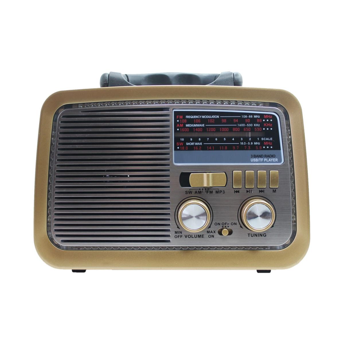 YS-3188 FM/AM/SW 3BAND Radio with USB/TF Speaker