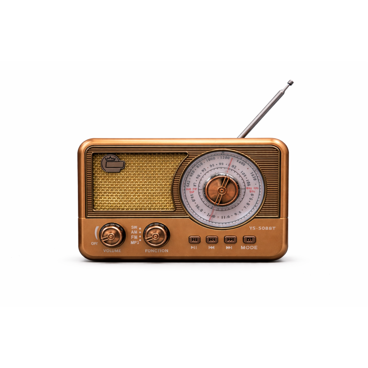 YS-508BT FM\AM\SW\USB\TF\3-Band Receiver Bluetooth Speaker