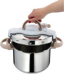 Tefal SEB Pressure Cooker, 9Lit, Stainless Steel - TFP4624970