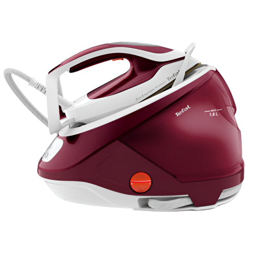 Tefal Pro Express Steam Generator Iron, Protect High Pressure, 7.5 Bar, 1.8Lit, 2800Watts, Red - TEGV9220G0