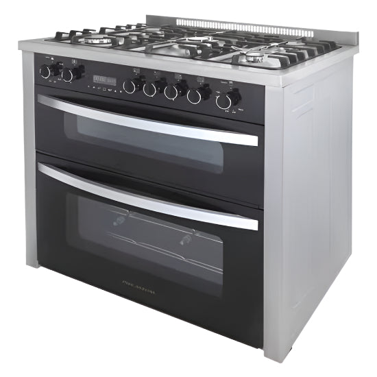 Unionair Gas Cookers Full Option, 90Cm, Stainless Steel - PRM6090SB-1GC-511-ITSP-DV
