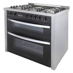 Unionair Gas Cookers Full Option, 90Cm, Stainless Steel - PRM6090SB-1GC-511-ITSP-DV