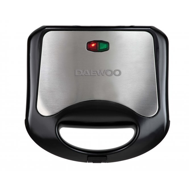 Daewoo Sandwich Maker, 2Slices, 750Watts, Black - DE-8011