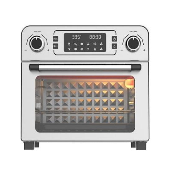 Daewoo Air fryer & Electric Oven, 23LIt, Sliver - FM9010