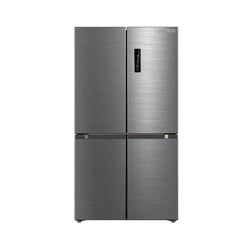 Daewoo Refrigerator Four Door, 601Lit, Inverter Compressor, Digital, Stainless Steel - DE-FDS910SS