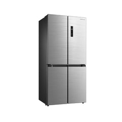 Daewoo Refrigerator Four Door, 601Lit, Inverter Compressor, Digital, Stainless Steel - DE-FDS910SS