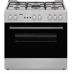 Simfer Gas Cooker, 80Cm, Full option, Full Safety, Stainless Steel - F8055SS