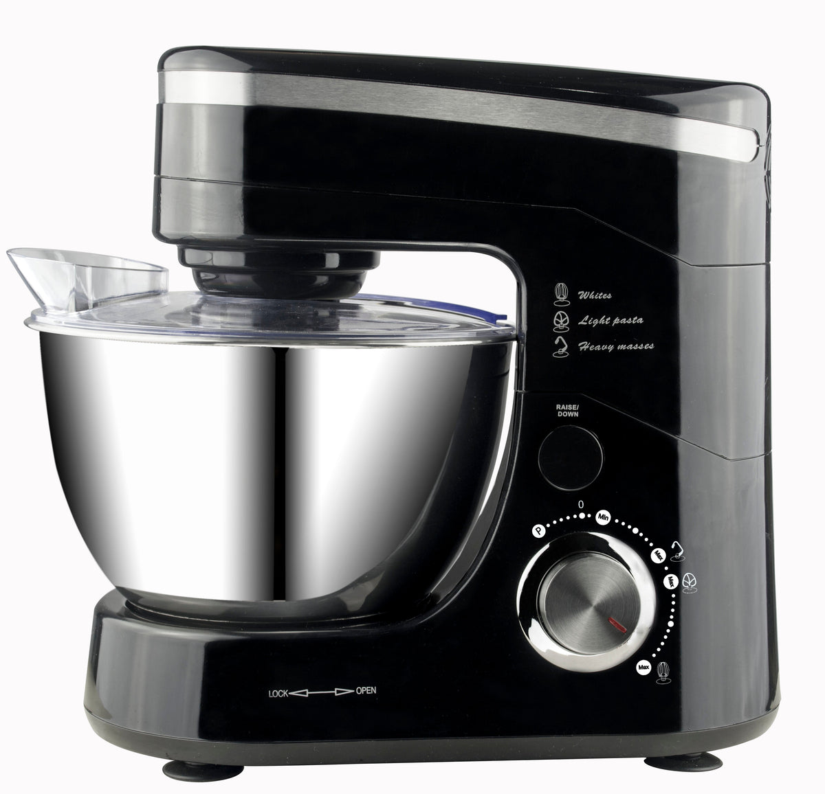 Daewoo Stand Mixer, 1300Watts, 6.5Lit, White - DE267