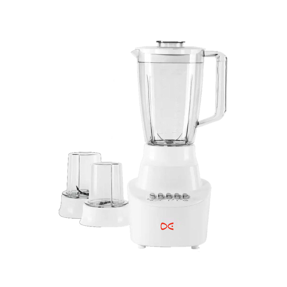 Daewoo Blender 3 In 1, 2Lit, 400Watts, White - DE-2300
