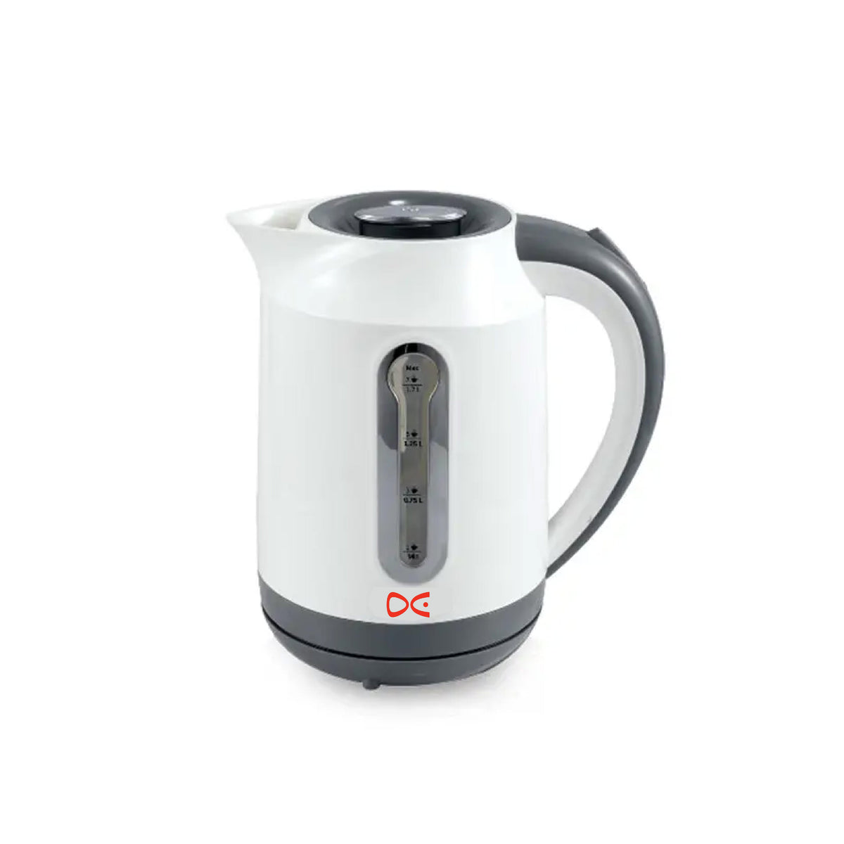 Daewoo Kettle Plastic, 1.7Lit, 2200Watts, White - DE-3000