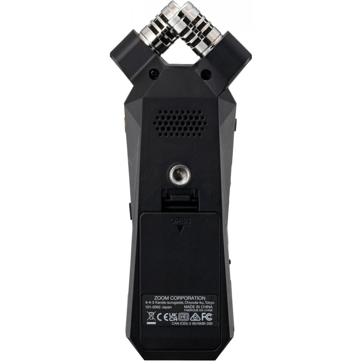 Zoom microphone for audio recording