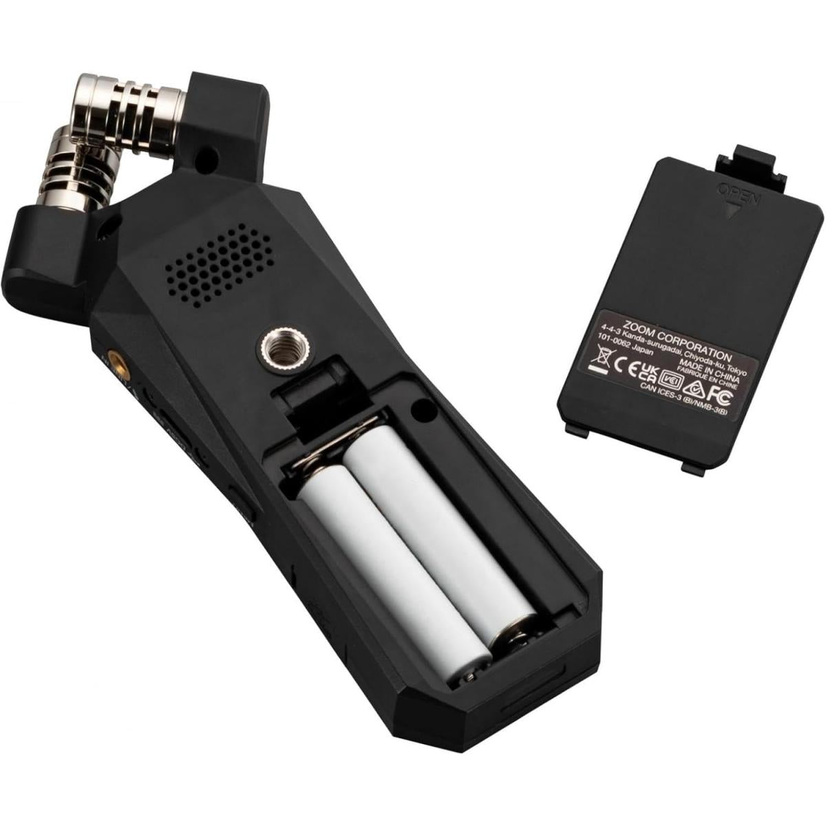 Zoom microphone for audio recording
