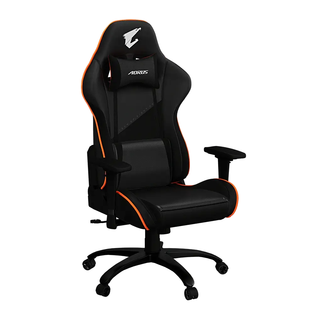 GIGABYTE AORUS AGC310 GAMING CHAIR - Premium Leather + Velvet Material