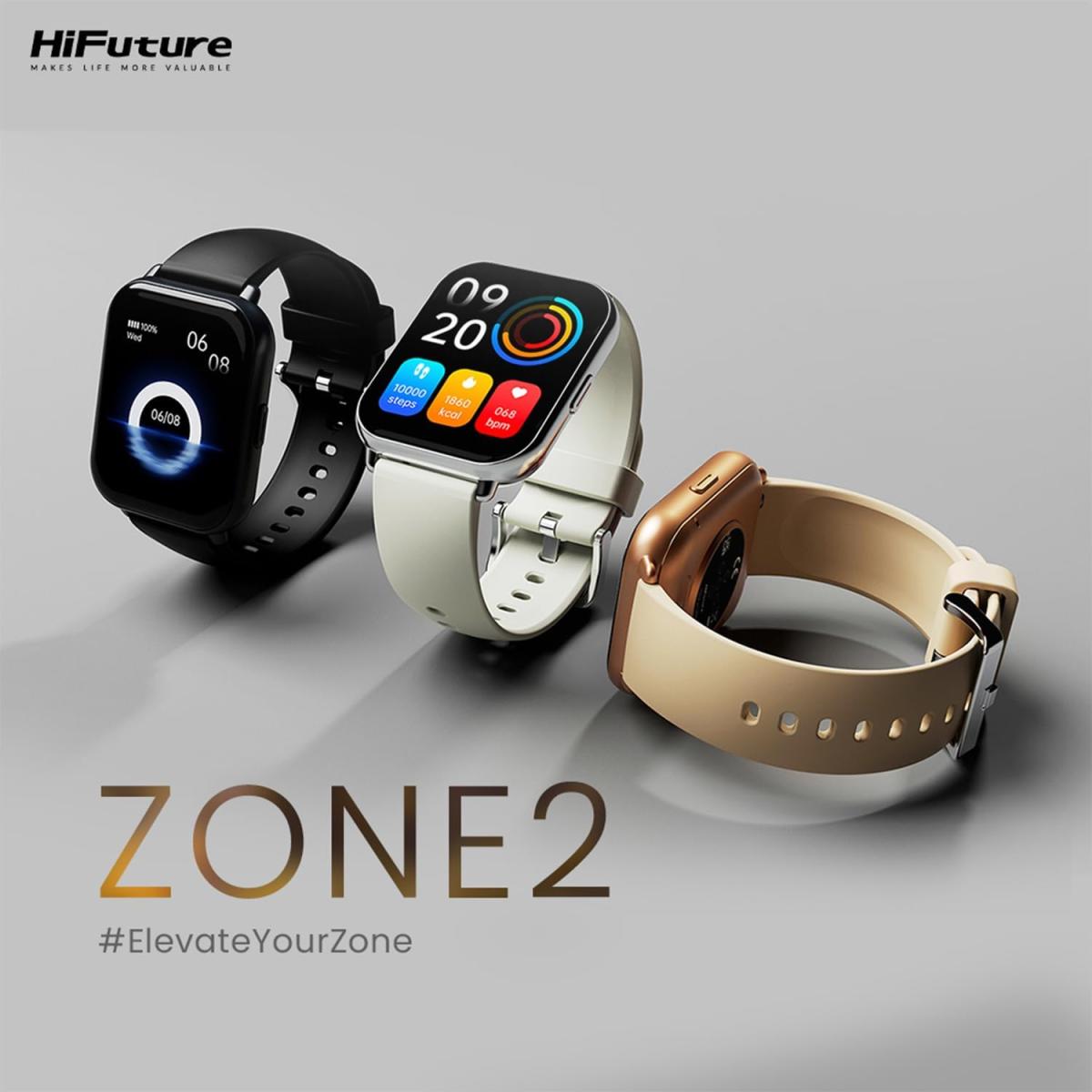 Hifuture ZONE2 smartwatch for wearable connectivity