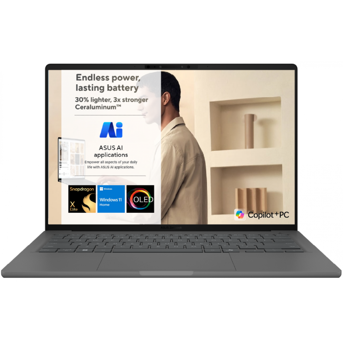 ASUS laptop for portable computing