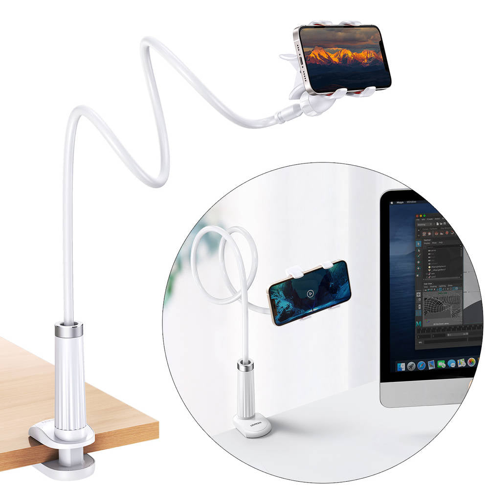 Ugreen 80906, 30488 Gooseneck Clip Phone Holder Flexible Lazy Long Arm Stand