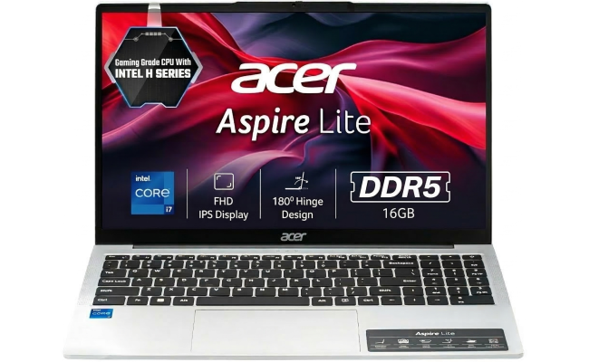 Acer NVMe PCIe laptop for portable computing