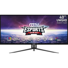 MSI MAG 401QR 40" Ultra Wide UWQHD 4K IPS,155Hz Refresh Rate, 1ms , AdaptiveSync , DisplayHDR 400 ,Type-C 65W , KVM Technology , Black