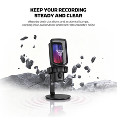 FANTECH WMCX01 LEVIOSA WAVE WIRELESS MICROPHONE - BLACK