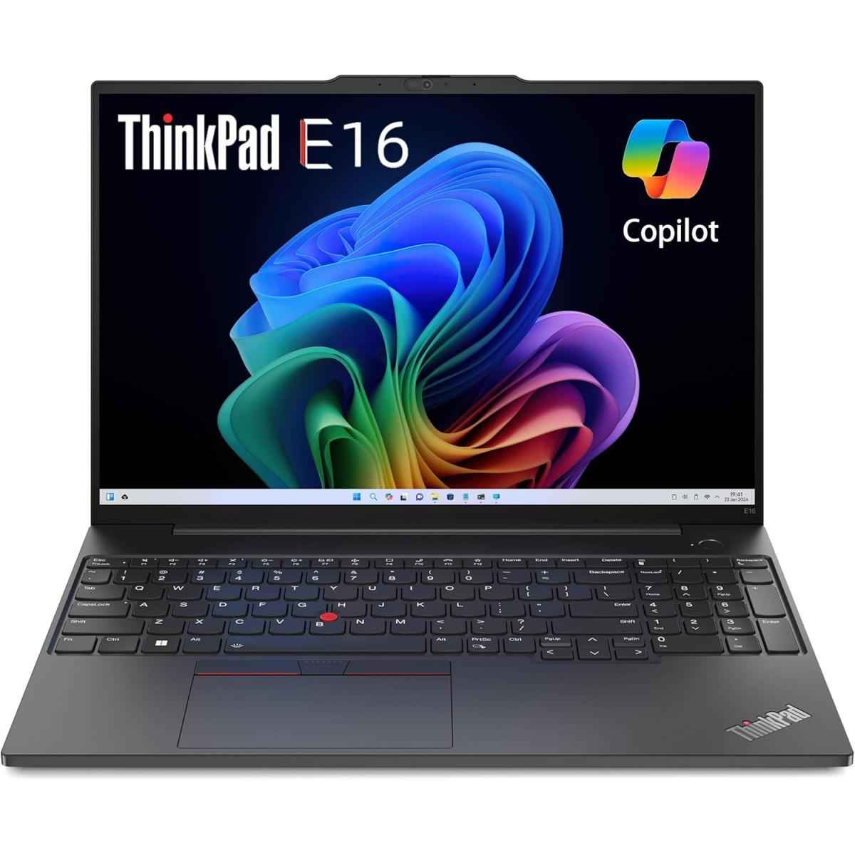 Lenovo New Thinkpad Edge E16 Gen 3 (2025) Amd Ryzen™ 7 250 Amd Ryzen™ Ai High Performance 8 Core W/ Amd Radeon™ 780m Graphics Black