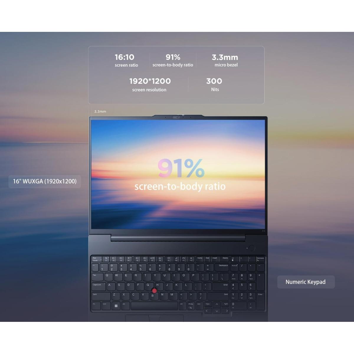 Lenovo NVMe PCIe laptop for portable computing