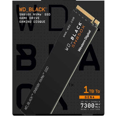 WD BLACK SN850X 1TB PCIe 4.0 NVMe M.2 SSD-Sequential Read/Write (7300/6300 MB/s) | SN850X 1TB |