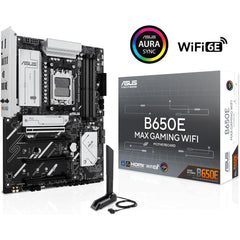 ASUS B650E MAX GAMING WIFI ATX AM5 Motherboard with Wi-Fi 6E & 2.5Gb Ethernet