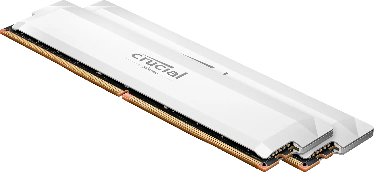 Crucial memory module for desktop computer upgrades