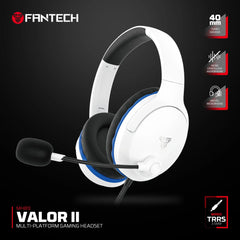 Fantech Mh89 Valor Ii Multi Platform Gaming Headset White