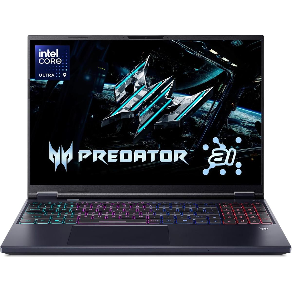 Acer Predator Helios Neo 16 AI (2025) PHN16-73-94ZR Gaming Laptop | Intel Core Ultra 9 275HX | RTX 5070 8GB | 16GB DDR5 | 1TB SSD | 16" IPS 2.5K WQXGA 240Hz | NH.QX5EM.003