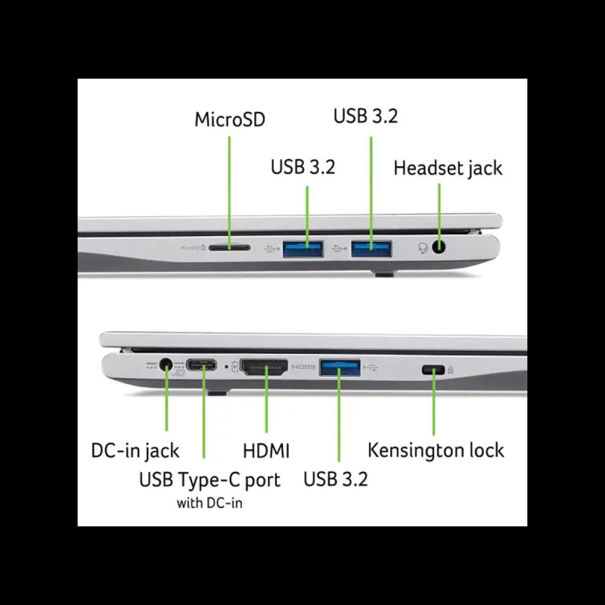 Acer laptop for portable computing