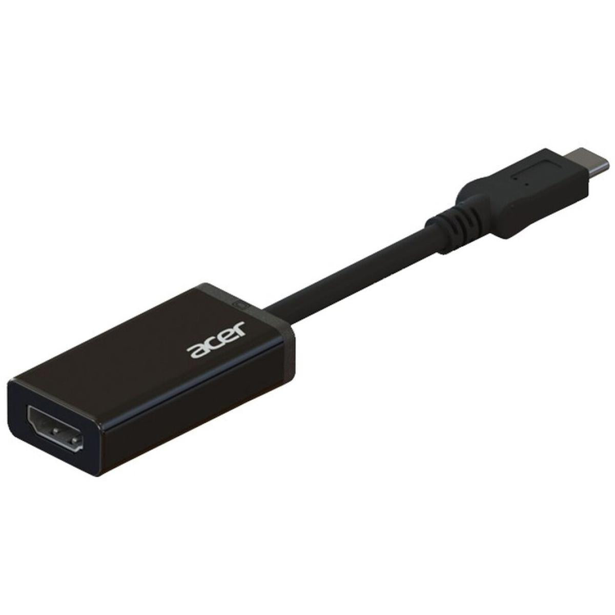 Acer Usb Type C To Hdmi Plug And Play Converter Cable Adaptor Black Acer Usb Type C To Hdmi Plug And Play Converter Cable Adaptor Black