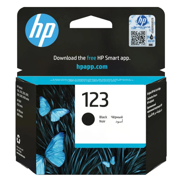 Hp 123 Black Ink Cartridge Hp 123 Black Ink Cartridge