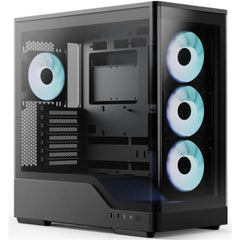AeroCool ARGB PC case for desktop computer builds and component installation