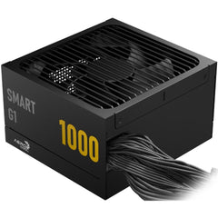 AeroCool gold 1000w 3.1 cm pcie power supplies SMART G1 80 Plus Fix Cable (Non Modular)