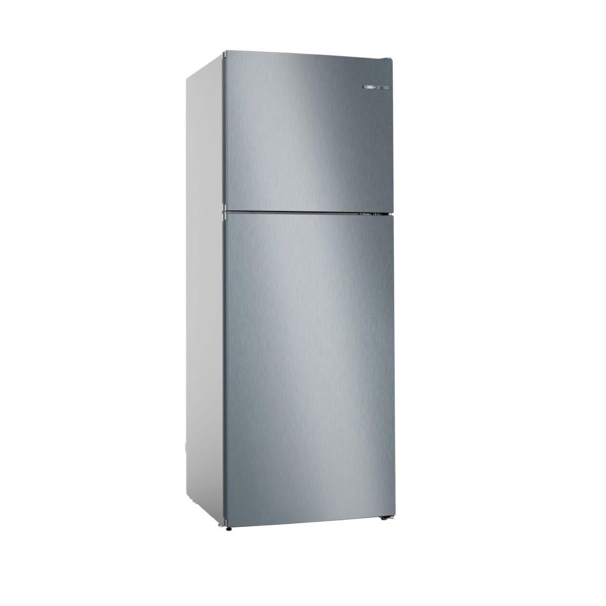 Bosch Free Standing Fridge Freezer with Top Freezer, 186 x 70 Cm, 453Lit, Stainless steel - KDN55NL20U